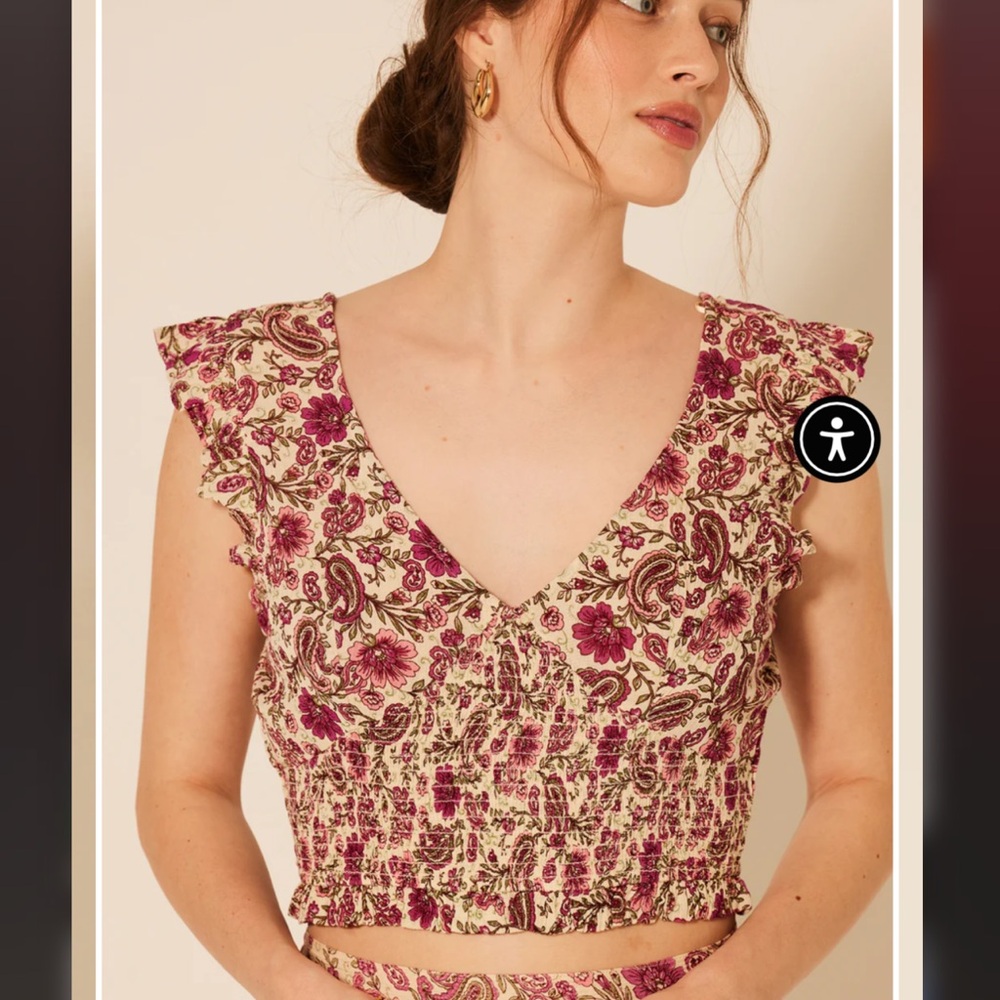 Patrons of Peace Bay Paisley Top